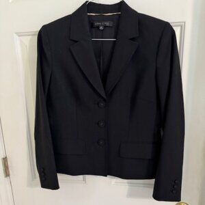 Anne Klein Black Professional Blazer Sz 8P NWOT Petite Career Capsule